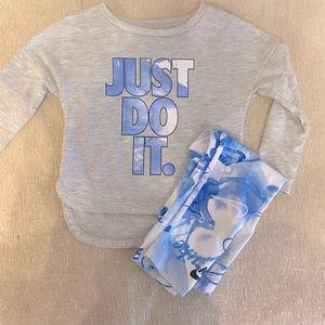 Nike Shirt and Pants Size 2T